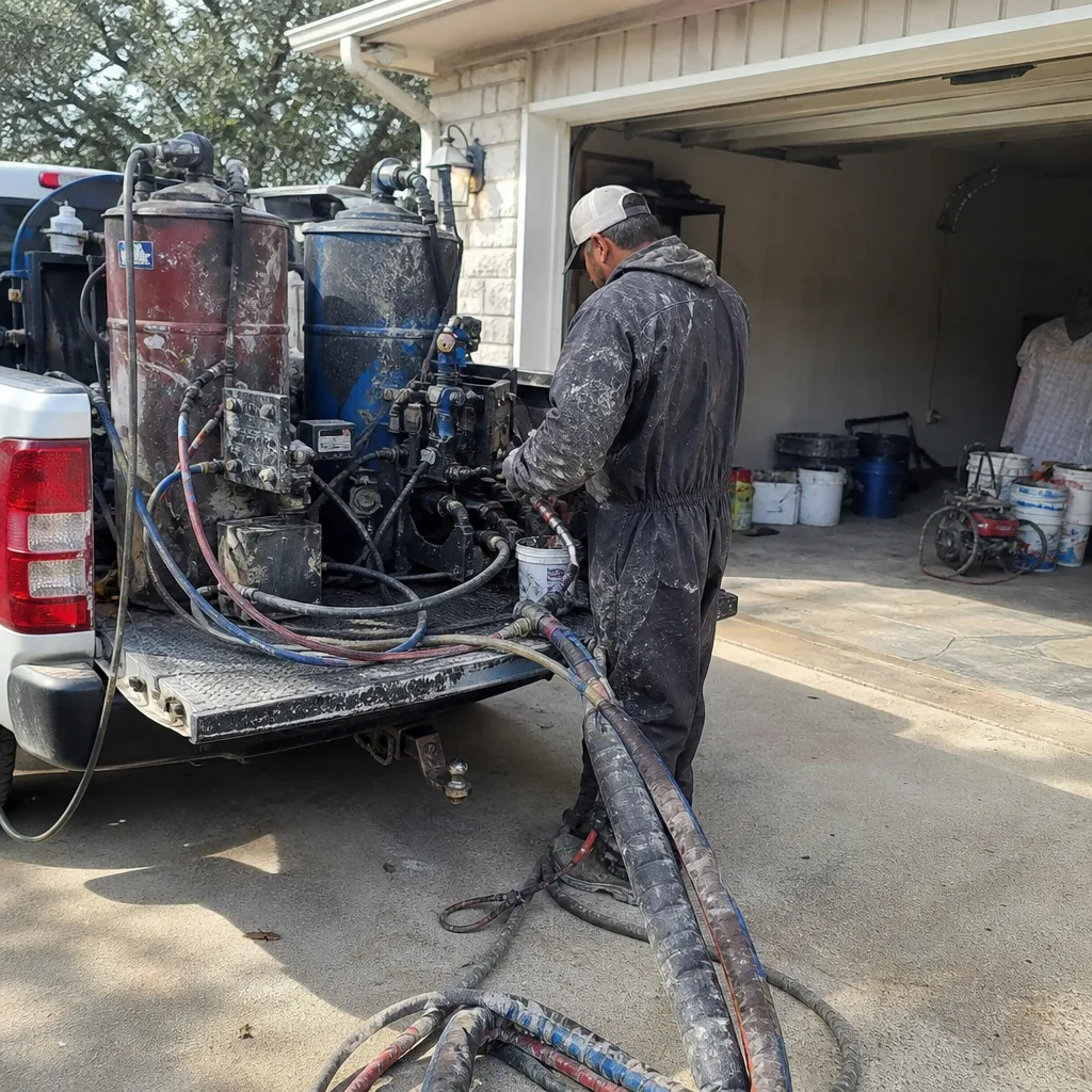 Blown-In Insulation in Cibolo